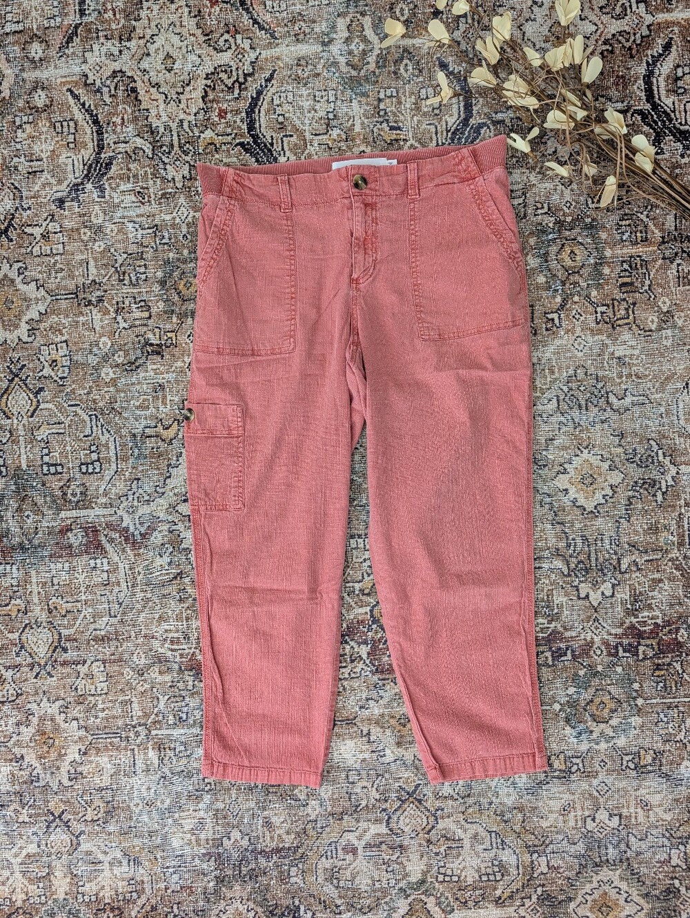 Sonoma cropped utility pants 12